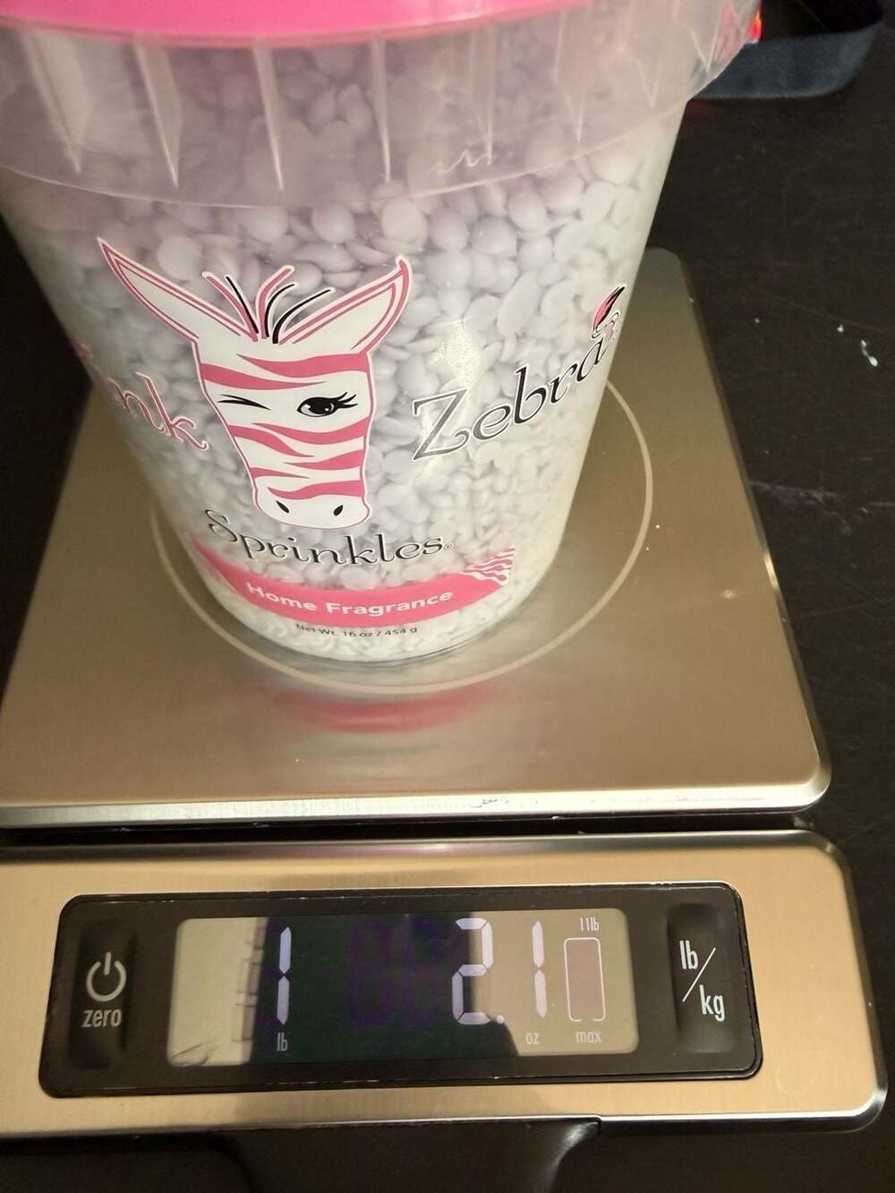 Pink Zebra Sprinkles Blueberry Lavender Home Fragrance Wax Melts - Picture 2 of 2